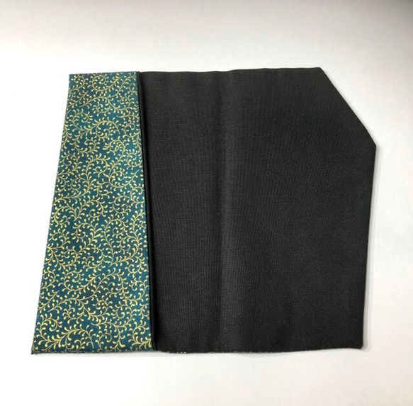 男性向け袱紗◆ボタニカル袱紗HOFFMAN FABRICS（ソフトタイプ） 5枚目の画像