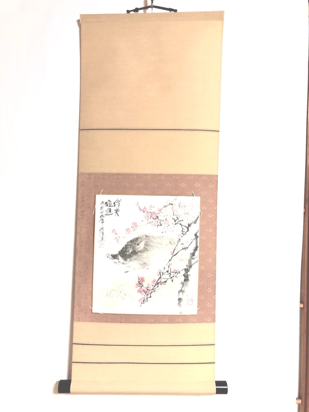 色紙掛け（布製/壁掛け/掛軸/和風）