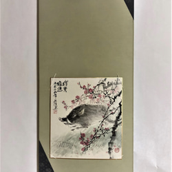 色紙軸 軸先在 色紙 ６枚 何時でも 掲載可能な状態である。 Amazon.co.jp: 色紙掛軸セット(緑)[やってみせ] 山本五十六