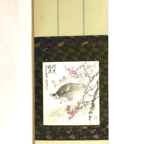 色紙掛け（布製/壁掛け/掛軸/和風）