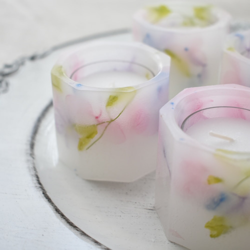 ボタニカルキャンドル○ミニランタン キャンドル・キャンドルホルダー