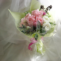 ＊mini bouquet＊プリザーブドフラワー＊bridal pink* 3枚目の画像