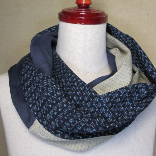 和錆のキモリメ！作品例 着物リメイク 襟型スヌード （CATEGORY  