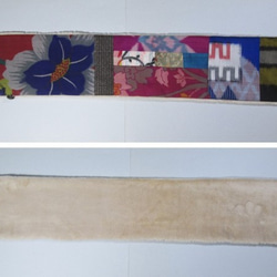 和服重製柔軟溫暖的Meisen x Oshima Tsumugi拼布迷你攤位 第3張的照片