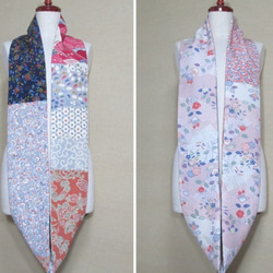和服重製三重包裹7種可麗餅x Tsujiga花型x Yuzen Kaga長款 第3張的照片