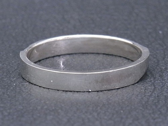 ストラクチャー リング 指輪 シルバー925 【刻印無料】 シンプル シルバーアクセサリー メンズ レディース 3枚目の画像