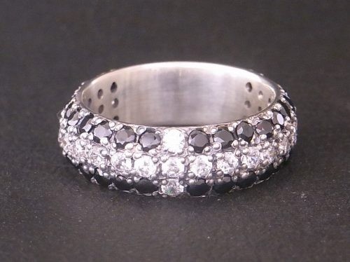 シルバー925　クロスリング　キュービックジルコニア　5〜30号　Grand Galleria