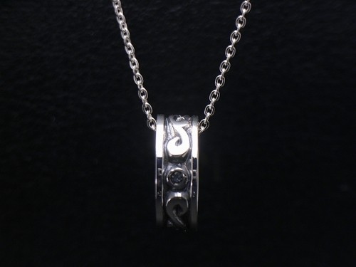 シルバー925　唐草ベビーリングネックレス　選べる誕生石・天然石　Grand Galleria