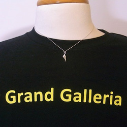 シルバー925　翼ネックレス　小　Grand Galleria 3枚目の画像