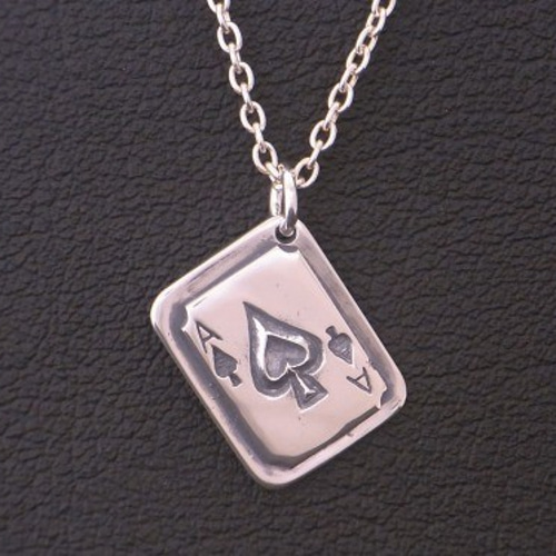 指輪 メンズ リング スペード エース ステンレススチール シルバー