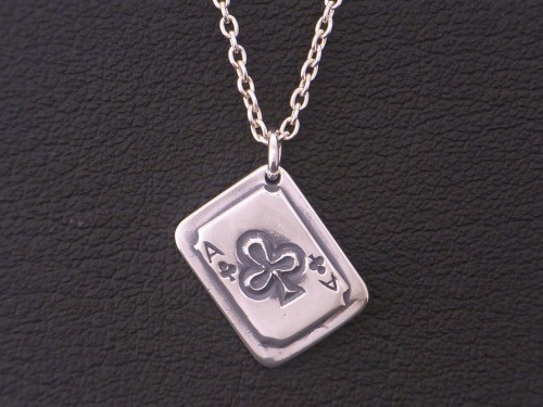 シルバー925　クローバーのエーストランプネックレス　Grand Galleria 6,248円