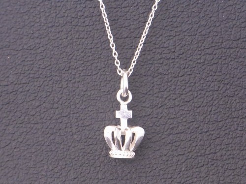 シルバー925　クラウンネックレス　Grand Galleria