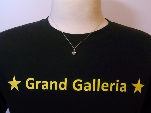 シルバー925　クラウンネックレス　Grand Galleria