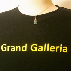 K１０YG　ターコイズネックレス　Grand Galleria 3枚目の画像