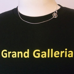 シルバー９２５ 　太陽神ホイール＆S字フック付き小豆チェーン１.８mm　天然石・誕生石　Grand Galleria 4枚目の画像