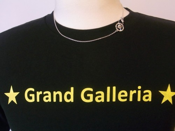 シルバー９２５ 　太陽神ホイール＆S字フック付き小豆チェーン１.８mm　天然石・誕生石　Grand Galleria 4枚目の画像