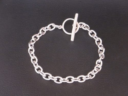 シルバー925　チェーンブレスレット　15〜25cm　Grand Galleria