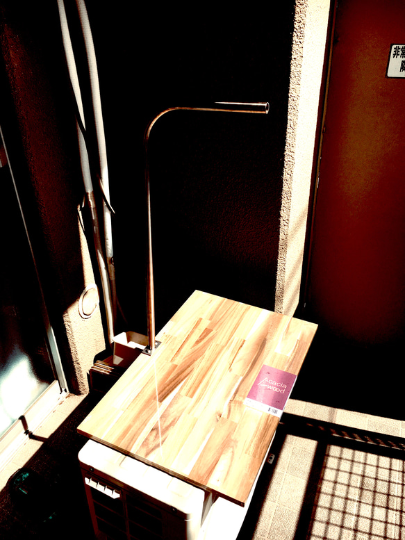 60センチ水槽用 ライトスタンド スタンドライト・テーブルランプ 溶接