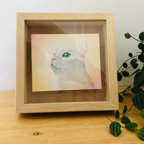 ゆっこページ　似顔絵オーダーメイド 似顔絵【ペット】オーダーメイド 猫 イラスト 似顔絵ショップ