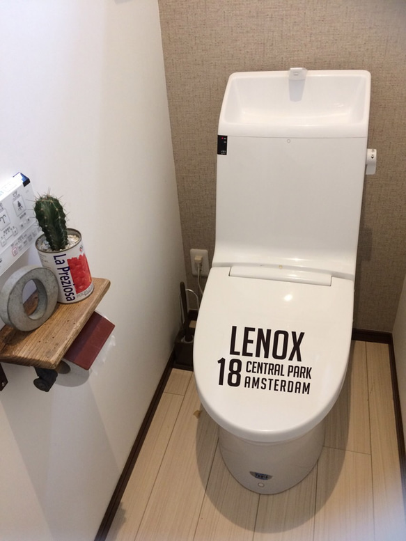 おトイレに♡ステッカー♡LENOX 1枚目の画像