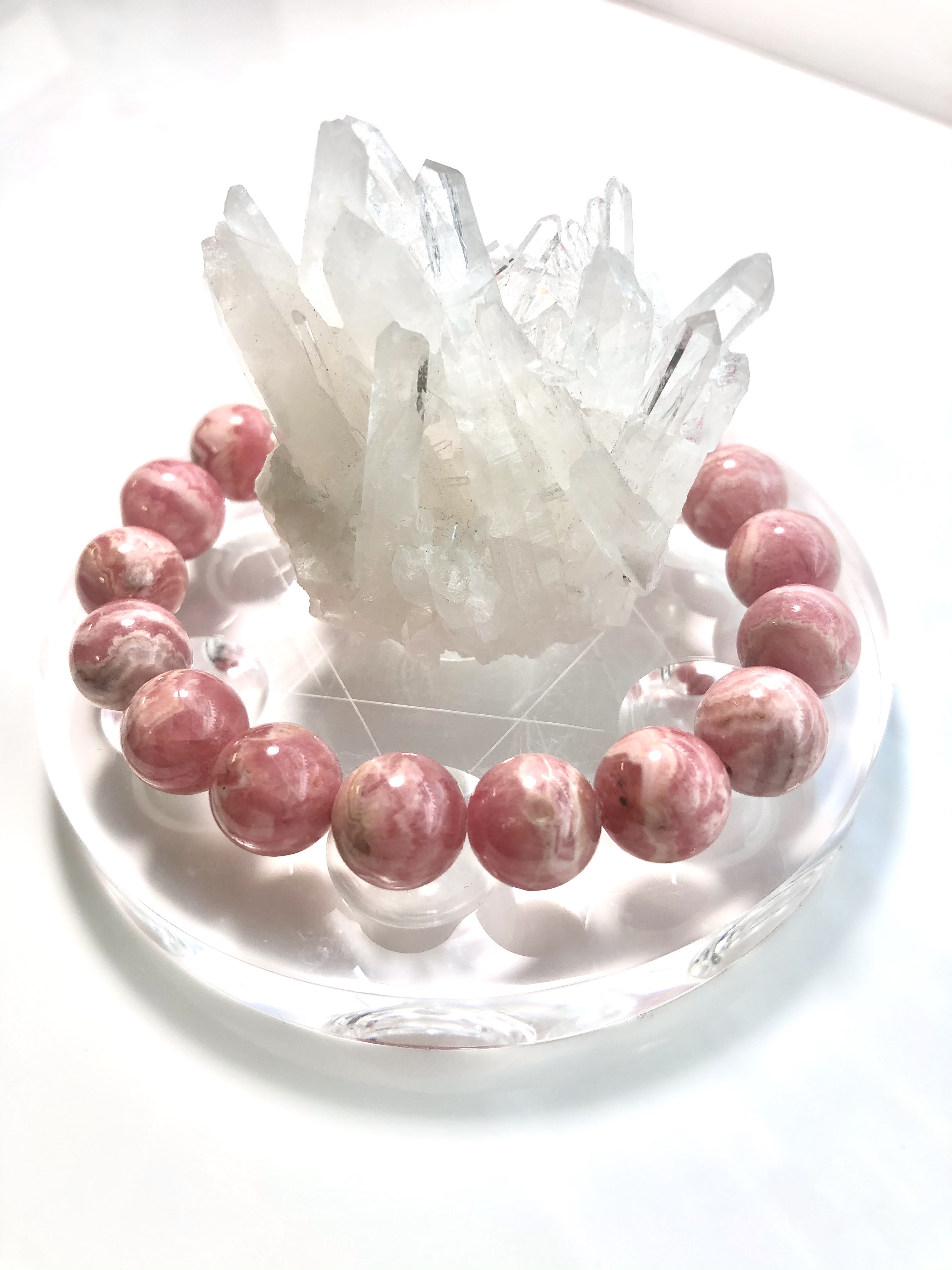 ♡薔薇♡ブレス✨ 【SALE】eve♡希少✨金運✨タイチンルチル✨インカーローズ