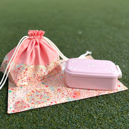 お弁当袋☆リバティ F 弁当袋 shabbypig 通販 11331082｜Creema