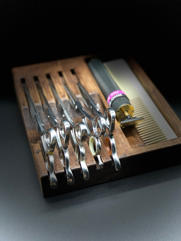 BARBER　barbershop　シザーケース　シザースタンド　レジン BARBER barbershop シザーケース シザースタンド その他