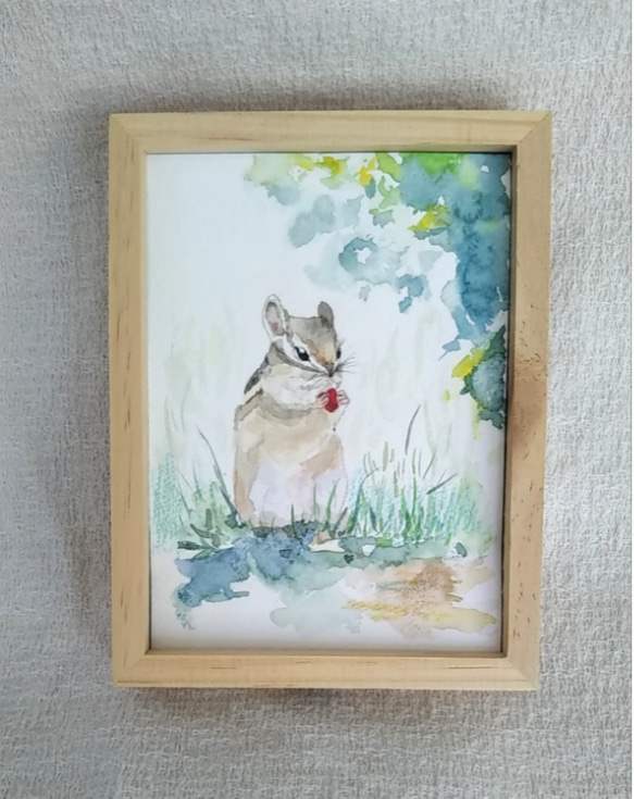 Original watercolor painting Chanel Coco Mademoiselle by