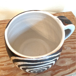 年輪柄のマグカップ 6枚目の画像
