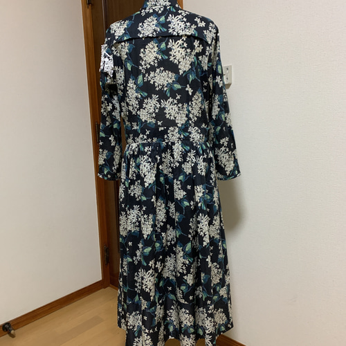 リバティーハンドメイドワンピース