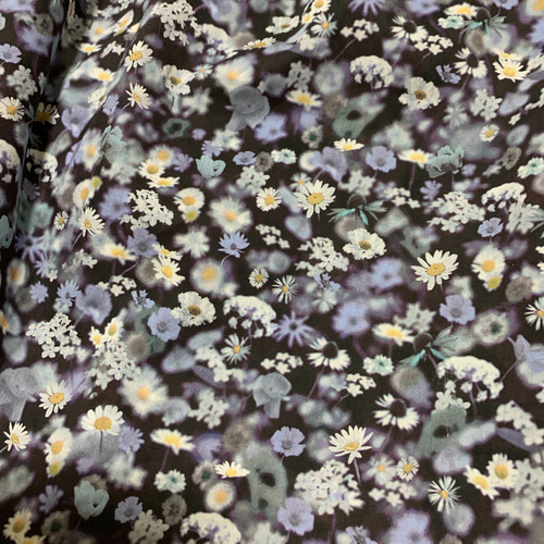 リバティ生地ハンドメイドワンピース：ブロックンハースト ワンピース  