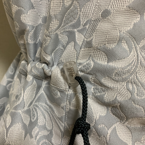 ハンドメイドワンピース：淡い水色花柄前開きワンピ ワンピース さおり