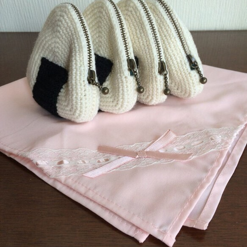 おむすびコロリン　ポーチ おむすびころりんポーチ（4個セット） ポーチ hiro3163 通販