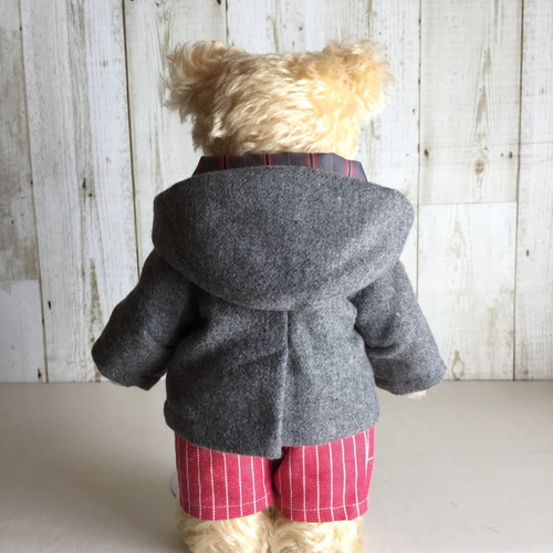 関税送料込 Teddy e テディベア ダッフル ショート ケープ TBCT004 マックスマーラteddybear型 ショートケープ 2色展開