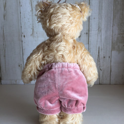 テディベアのお洋服【Lサイズ】　バルーンパンツ(ピンク) 4枚目の画像