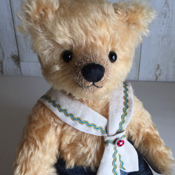 テディベアのお洋服【Lサイズ】　セーラーカラー飾り衿