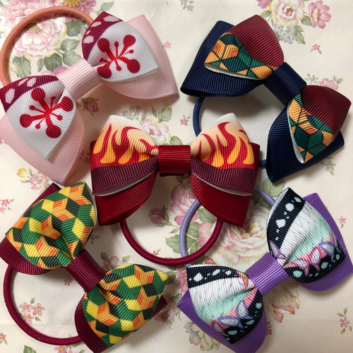 7・ハンドメイド☆ヘアゴム チェック柄 チェック ヘアゴム の人気通販