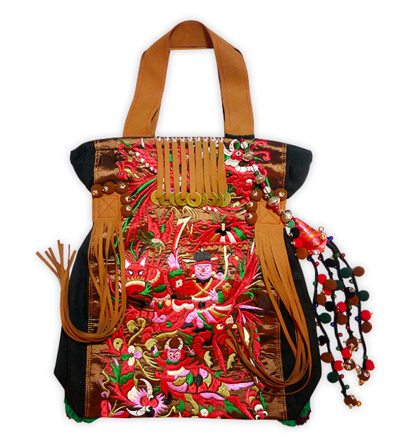 中国少数民族刺繍トートバッグ☆送料無料☆ ハンドバッグ Mia 通販
