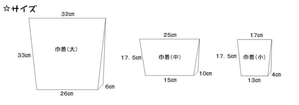 ☆入園・入学グッズ☆巾着袋３点セット（マカロン） 4枚目の画像