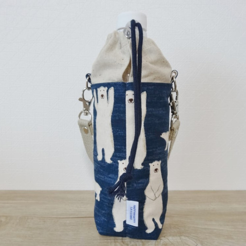 HAPPY☆ペットボトルホルダー（シロクマさん） その他ケース T&P夢工房