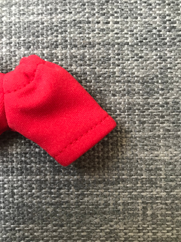 オビツ11 ジャージ素材のハーフパンツ　red 3枚目の画像