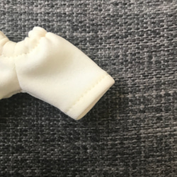 オビツ11 ジャージ素材のハーフパンツ　macaron cream 2枚目の画像