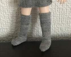 オビツ11 グレーの靴下