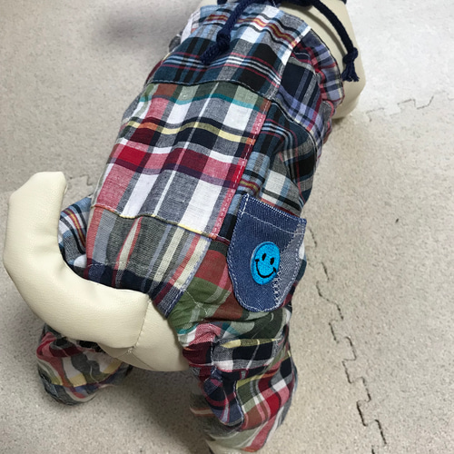 犬服 ハンドメイド パッチワーク風