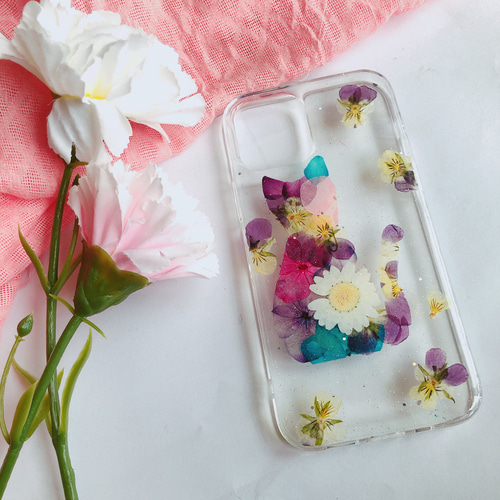 期間限定 数量限定 Xperia ねこと押し花ケース XZ1 iPhone15/15pro スマホケース マットレス