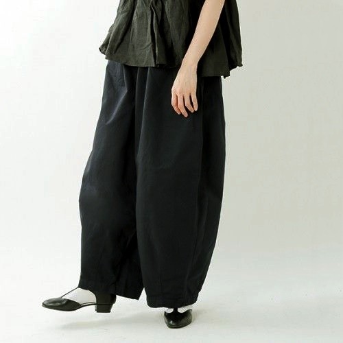 c_o_c_o_r_o　CIRCUS WIDE PANTS（サーカスワイドパンツ）黒