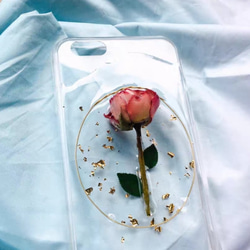 母の日【真実の詩】新春福袋2022 薔薇 優雅   押し花    iPhoneケース  スマホケース　誕生日プレ春の福袋 3枚目の画像
