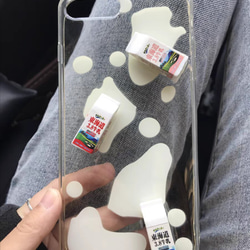 【東海道ミルク】デイジー 押し花 iPhoneケース  スマホケース　プレゼント コスモス 4枚目の画像