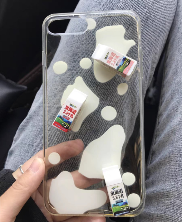 【東海道ミルク】デイジー 押し花 iPhoneケース  スマホケース　プレゼント コスモス 4枚目の画像