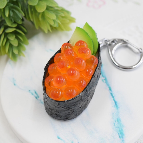 食品サンプル いくら軍艦 キーホルダー その他アクセサリー 山の中の